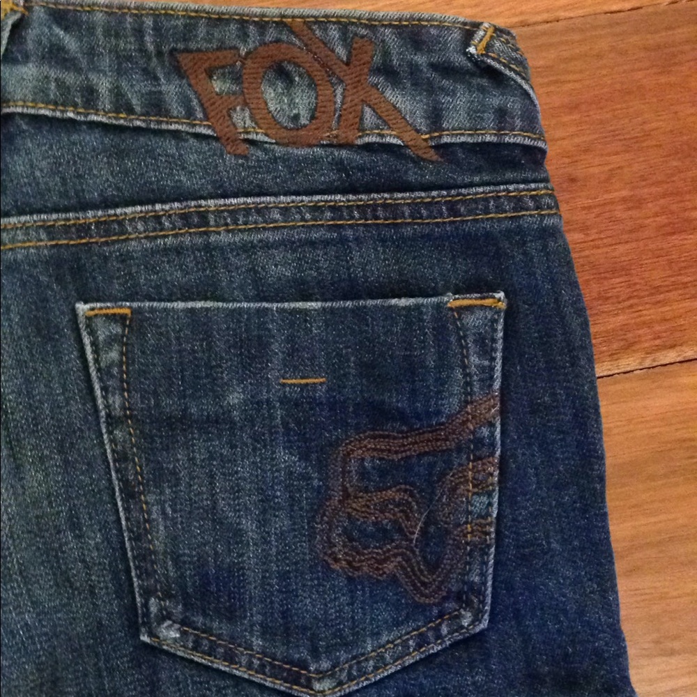 NWOT Fox Riders Denim Shorts, Size 1 - Picture 3 of 6